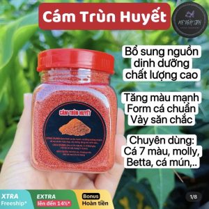 Thức ăn cá Guppy