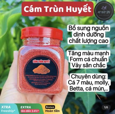 Thức ăn cá Guppy